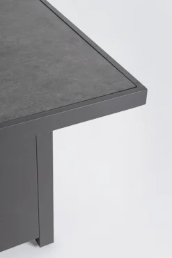 Hot Bizzotto SALOTTO ANGOLARE IN ALLUMINIO ANTRACITE PG61 - HENDRIX