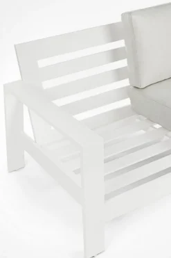 New Bizzotto SALOTTO IN ALLUMINIO BIANCO YK11 - BALTIC