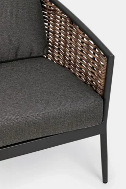 Hot Bizzotto SALOTTO IN FIBRA SINTETICA ANTRACITE YK13 - MARIBELA