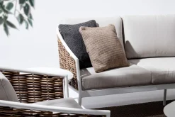 New Bizzotto SALOTTO IN FIBRA SINTETICA BIANCO YK11 - MARIBELA