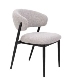 Discount Bizzotto SEDIA CASSANDRA NERO/GRIGIO