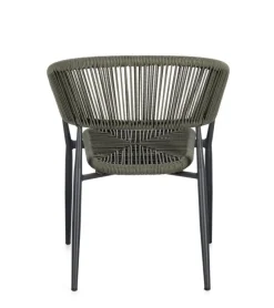 Discount Bizzotto SEDIA C-BR ALGAIDA ANTRACITE/VERDE