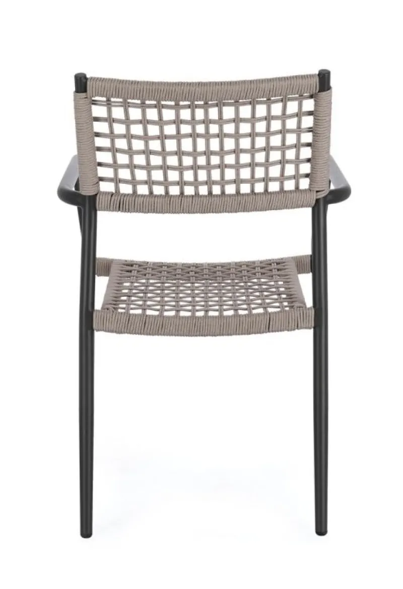 Online Bizzotto SEDIA C-BR CALETA ANTRACITE/KHAKI