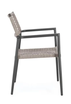 Online Bizzotto SEDIA C-BR CALETA ANTRACITE/KHAKI