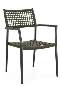 Best Bizzotto SEDIA C-BR CALETA ANTRACITE/VERDE