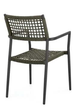 Online Bizzotto SEDIA C-BR CALETA ANTRACITE/VERDE