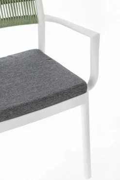 Clearance Bizzotto SEDIA C-BR C-C ALVIN BIANCO/VERDE