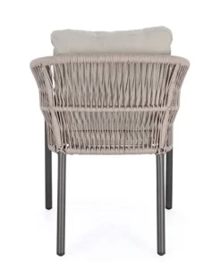 New Bizzotto SEDIA C-BR C-C GALDANA ANTRACITE/KHAKI