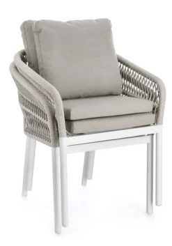 Clearance Bizzotto SEDIA C-BR C-C GALDANA BIANCO