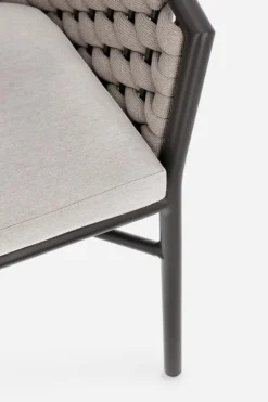 Clearance Bizzotto SEDIA C-BR C-C MARGALIDA ANTRACITE/KHAKI