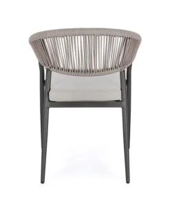 Sale Bizzotto SEDIA C-BR C-C MILLOR ANTRACITE/KHAKI