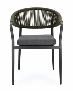 Best Bizzotto SEDIA C-BR C-C MILLOR ANTRACITE/VERDE