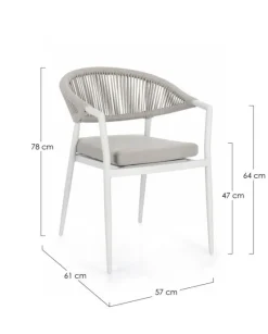 New Bizzotto SEDIA C-BR C-C MILLOR BIANCO