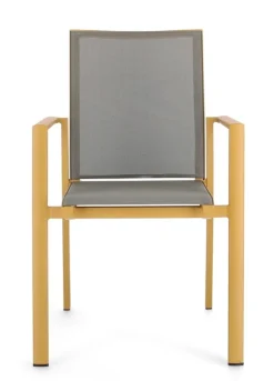 Outlet Bizzotto SEDIA C-BR KONNOR SENAPE