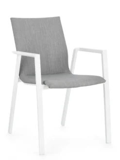 Hot Bizzotto SEDIA C-BR ODEON BIA-GRIGIO JX11