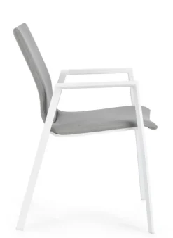 Hot Bizzotto SEDIA C-BR ODEON BIA-GRIGIO JX11