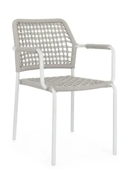 Outlet Bizzotto SEDIA C-BR RAJADA BIANCO