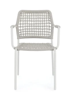 Outlet Bizzotto SEDIA C-BR RAJADA BIANCO