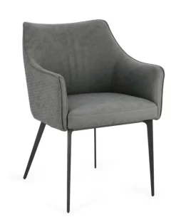 Bizzotto SEDIA C-BR RUSSELL GRIGIO SCURO