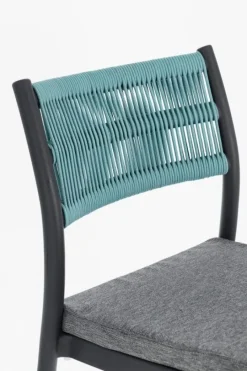 Bizzotto SEDIA C-C ALVIN ANTRACITE/AVIO