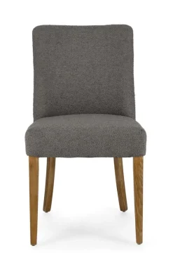 Bizzotto SEDIA EFFETTO BOUCLE' GRIGIO - BEATRIZ