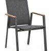 Online Bizzotto SEDIA IN ALLUMINIO ANTRACITE GK52 - CAMERON