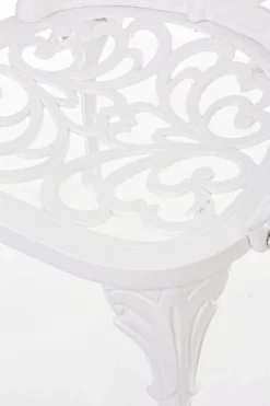 Outlet Bizzotto SEDIA IN ALLUMINIO BIANCA - VICTORIA