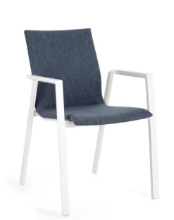 Outlet Bizzotto SEDIA IN ALLUMINIO DENIM JX11 - ODEON