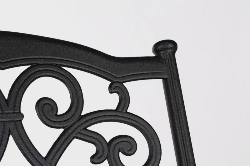 Clearance Bizzotto SEDIA IN ALLUMINIO IMPILABILE ANTRACITE- IVREA