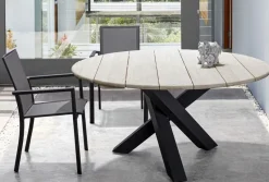 Best Bizzotto SEDIA IN ALLUMINIO IMPILABILE ANTRACITE CX23 - KONNOR