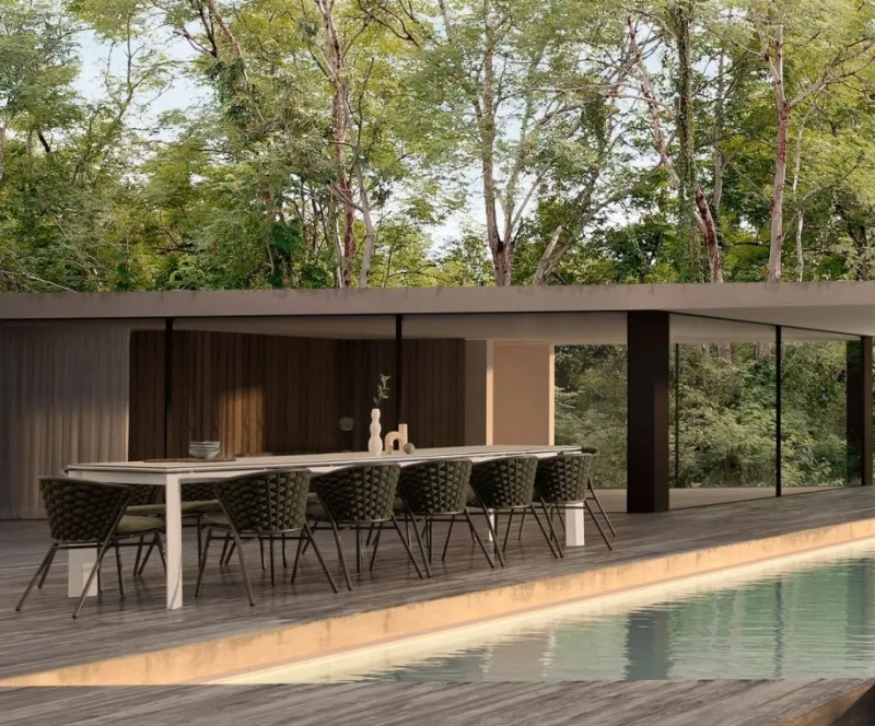 Online Bizzotto SEDIA IN ALLUMINIO OLIV QS24 - HARLOW