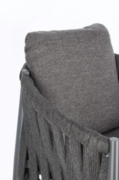 Best Bizzotto SEDIA IN CORDA ANTRACITE WG21 - JACINTA