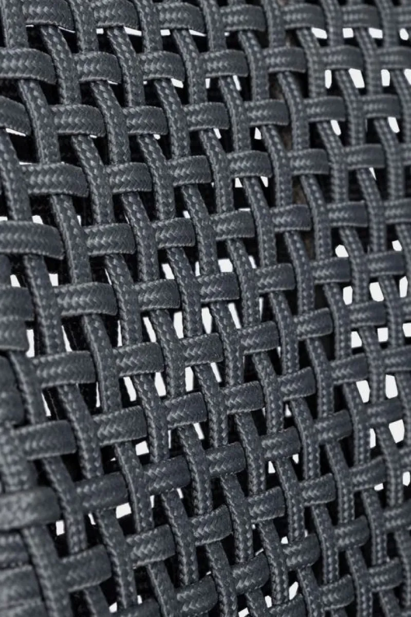 Outlet Bizzotto SEDIA IN CORDA PER ESTERNO COLOR ARDESIA - HESPERIA