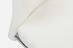 Clearance Bizzotto SEDIA IN ECOPELLE BIANCA - THELMA