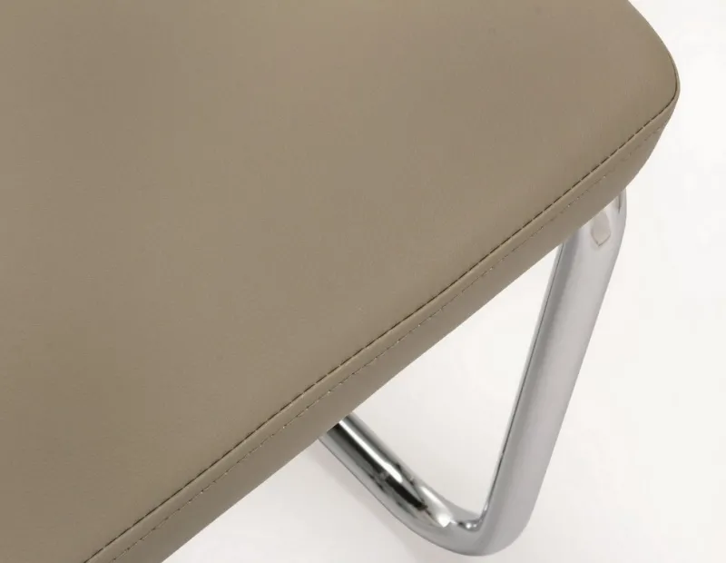 Hot Bizzotto SEDIA IN ECOPELLE TORTORA - THELMA