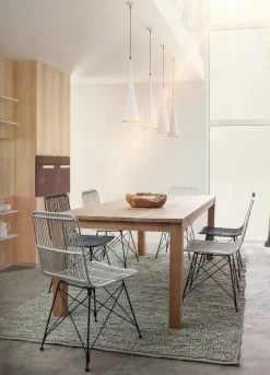 Sale Bizzotto SEDIA IN FIBRE NATURALI BIANCA - LUCILA KUBU