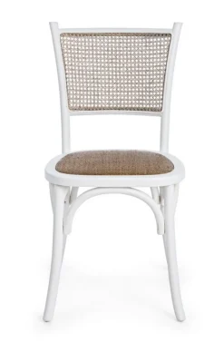 Online Bizzotto SEDIA IN LEGNO BIANCA - CARREL