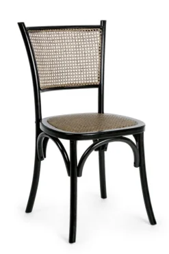 Discount Bizzotto SEDIA IN LEGNO NERA - CARREL