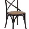 Sale Bizzotto SEDIA IN LEGNO NERA - CROSS