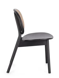 Bizzotto SEDIA IN LEGNO NERO - ADOLIS