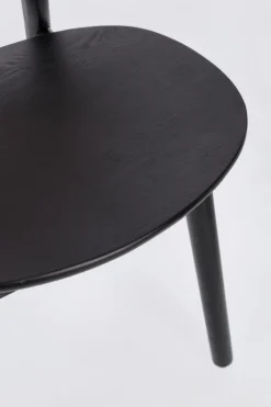 Bizzotto SEDIA IN LEGNO NERO - ADOLIS