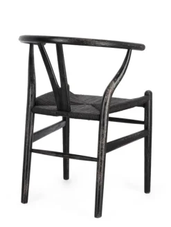 Best Bizzotto SEDIA IN LEGNO NERO - ARTEMIA