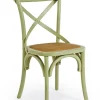 Sale Bizzotto SEDIA IN LEGNO VERDE - CROSS