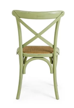 Sale Bizzotto SEDIA IN LEGNO VERDE - CROSS