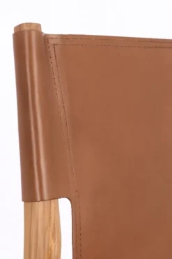 Hot Bizzotto SEDIA IN PELLE COGNAC - CAROLINE