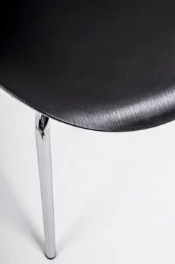 New Bizzotto SEDIA IN PLASTICA NERA - TESSA