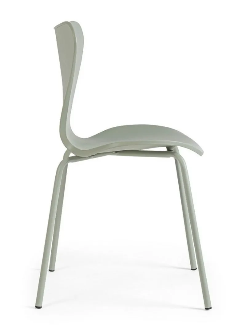 Discount Bizzotto SEDIA IN PLASTICA VERDE - TESSA