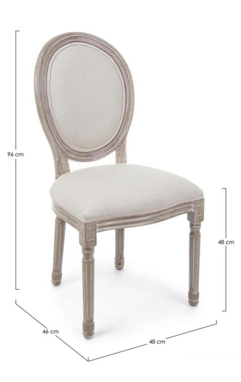 Best Bizzotto SEDIA IN TESSUTO - MATHILDE