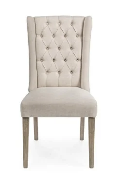 Discount Bizzotto SEDIA IN TESSUTO BEIGE - COLUMBIA