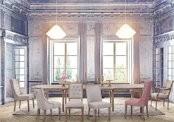 Discount Bizzotto SEDIA IN TESSUTO BEIGE - COLUMBIA